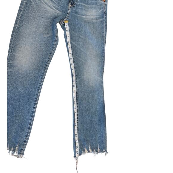 AG Adriano Goldschmied Straight Jeans Womens Size 25R 25” Inseam "The Jodi Crop" - Picture 7 of 11